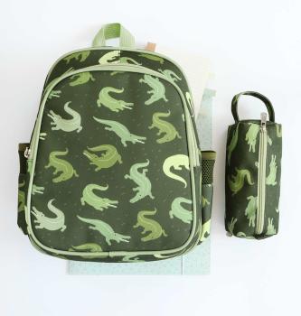 ROOST Rucksack Krokodile BPCRGR65 27x32x19cm