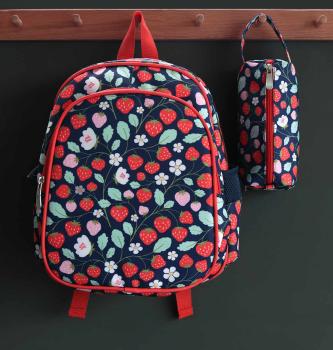 ROOST Rucksack Erdbeeren BPSTBU66 27x32x19cm