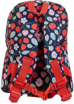 ROOST Kleiner Rucksack Erdbeeren BPSTBU71 23.5x30x10cm