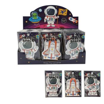 ROOST Notizblock HAN-001 Hello Space, assortiert