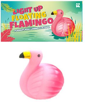 ROOST Schwimmender Flamingo NV511 6x4.5x5.5cm, leuchtend