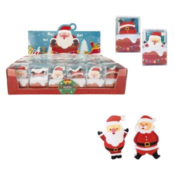 ROOST Radiergummi Weihnachtsmann XE-008 2 assortiert