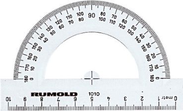 RUMOLD Schulwinkelmesser 10cm 1010 180°