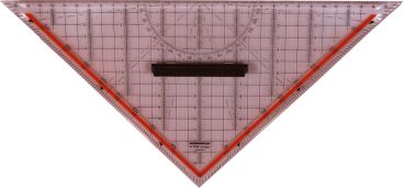 RUMOLD Zeichendreieck 30cm 1058 technisch farbig/transp.