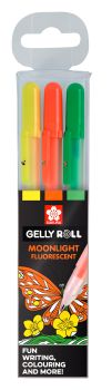 SAKURA Gelly Roll 0.5mm POXPGBMOO3B Moonlight Happy 3 Stück