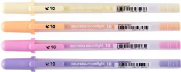 SAKURA Gelly Roll 0.50mm POXPGBMOO4A Moonlight Past. Sunrise 4 Stk.