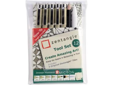 SAKURA Zentangle Tool Set Z12PTGB 12 Stück