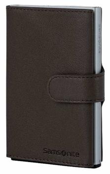 SAMSONITE Slide Up Wallet dark brown 133890/1251 Alu Fit