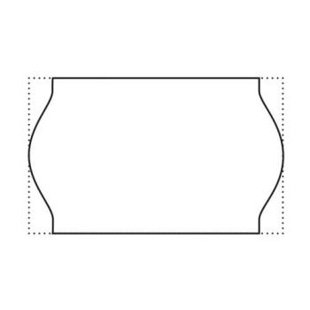 SATO Etiketten 26x16mm 702100032 orange, perm. 1200 Stck.