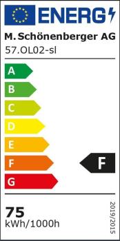 SCHOENENBERGER Stehleuchte LED Free 37,5W 57.OL02-sl Bewegung-/Lichtsensor, dim.