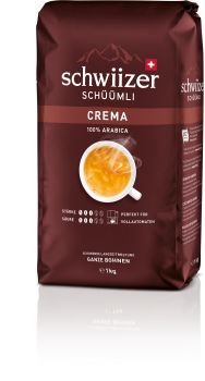 SCHWIIZER Bohnenkaffee 1kg 10167787 Schüümli Crema