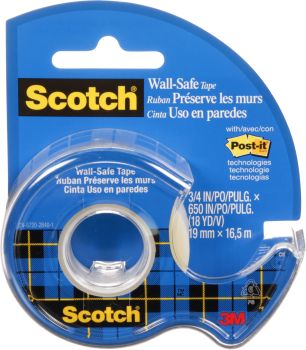 SCOTCH Wall Safe Tape 19mmx16,5m 183-EFDG Inkl. 1 Tape