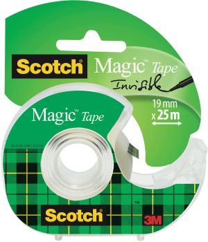 SCOTCH Magic Tape 810 19mmx15m 8-1915D unsichtbar, auf Abroller