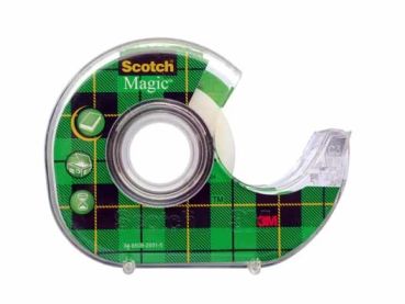 SCOTCH Magic Tape 19mmx25m 8-1925D transparent, auf Abroller