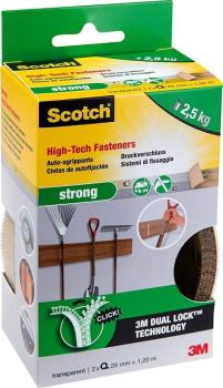 SCOTCH Druckverschluss 25mmx1,2m RF5740 strong, transp.