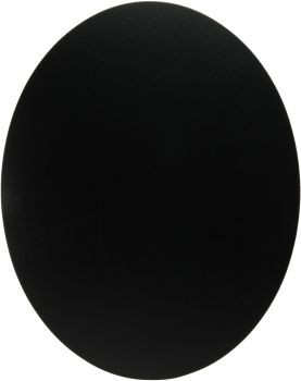 SECURIT Kreidetafel OVAL FB-OVAL schwarz 29.8x37.7x0.3cm