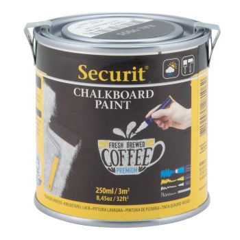 SECURIT Acryl-Kreidetafellack 250ml PNT-BL-SM schwarz