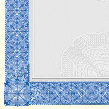 SIGEL Designpapier Urkunde A4 DP490 blau, 185g 20 Blatt