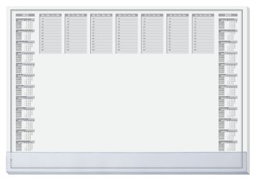 SIGEL Schreibunterlage,Protect HO366 transp.2-Jahr-Kal.40BL