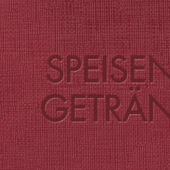 SIGEL Speisekartemappe A4 SM132 4Einzel-H.245x340x15mm, rot