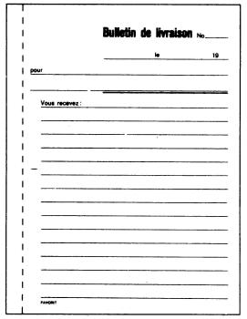 SIMPLEX Lieferscheine F A6 15121F gelb/weiss 50x2 Blatt