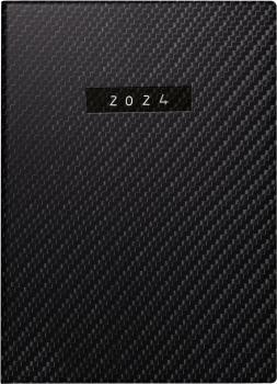 SIMPLEX Taschenagenda Kayak 2024 18284014.24 10x14cm,1T/1S,d grau