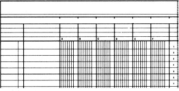 SIMPLEX Statistikbuch A4 19091 6 Kolonnen, grün 40 Blatt