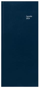 SIMPLEX Agenda Lang 2024 40001.24 135x315mm,blau,1T/1S