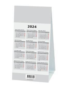 SIMPLEX 3-Monats-Tischkalender 2024 6370209.24 97x190mm,3M/1S