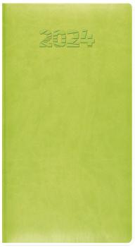 SIMPLEX Taschenagenda Simply 2024 6950J3.24 87x153mm,lime,3½T/S