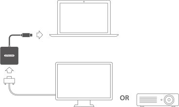 SITECOM USB-C to VGA Adapter CN-371