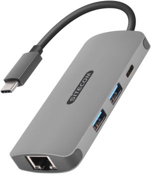 SITECOM USB-C to GB LAN Adapter CN-378 2x USB-A USB-C PD