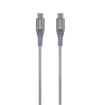 SKROSS USB-C to USB-C Cable 2.0 SKCA0017C-C120CN 1.2m Space Grey