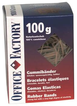 SMART OFFICE Gummibänder assortiert 601200 Naturkautschuk 100g