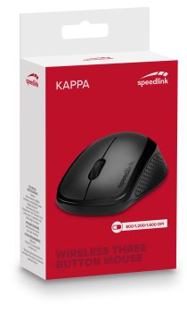 SPEEDLINK KAPPA Wireless Mouse 630011BK black