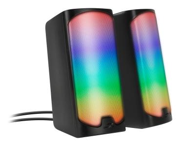 SPEEDLINK TONOS Gaming Speaker SL-810009-BK RGB, Stereo, Black