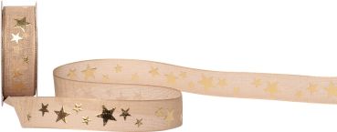 SPYK Band Cubino Étoiles 1031.1654 16mmx3m Gold