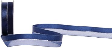 SPYK Band Cubino Elégance 1458.1654 16mmx3m Blau-Silber