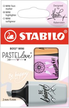 STABILO BOSS MINI Pastell 2.0 07/03-59 Etui 3 Stk.