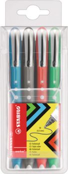 STABILO worker colorful Roller 0.5mm 2019/4 4 Farben ass.