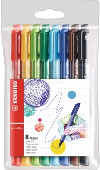 STABILO Fineliner pointMax 0,8mm 488/801 8 Stück