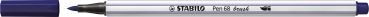 STABILO Fasermaler Pen 68 Brush 568/22 preussischblau