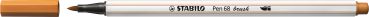 STABILO Fasermaler Pen 68 Brush 568/89 ocker dunkel