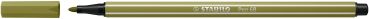 STABILO Fasermaler Pen 68 1.0mm 68/37 schlammgrün