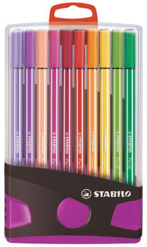 STABILO Fasermaler Pen 68 6820-031-03 20 Stück ass. ColorParade