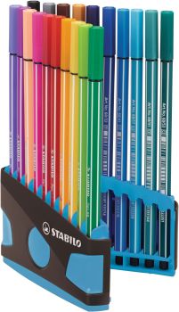 STABILO Fasermaler Pen 68 6820-031-04 20 Stück ass. ColorParade