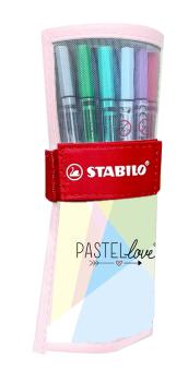 STABILO Rollerset Point 68 1mm 6825-09-01CH Pastellove 25 Stück