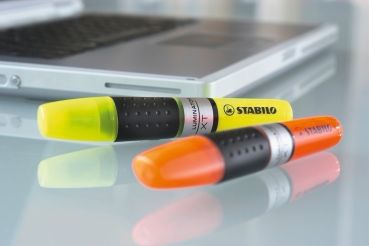 STABILO Textmarker LUMINATOR 2-5mm 71/24 gelb