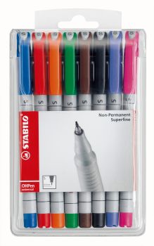 STABILO OHP Pen non-perm. S 851/8 8er Etui