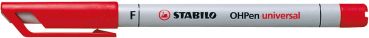 STABILO OHP Pen non-perm. F 852/40 rot